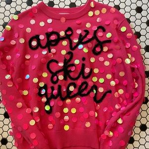 Queen of Sparkles Apres ski queen